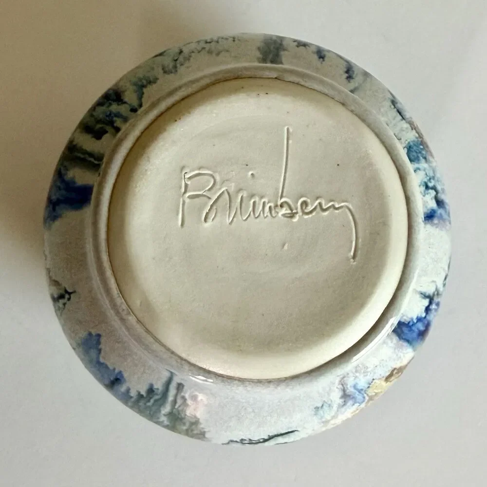 Don Brimberry Handmade Mini Vase 3.25